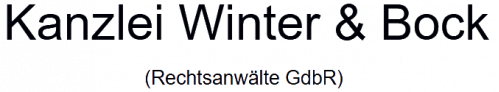 Kanzlei Winter & Bock<br>(Rechtsanwälte GdbR)